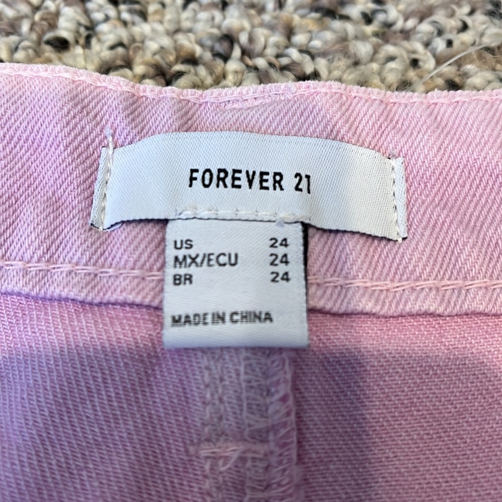 Pink Forever 21 Jeans - Picture 2 of 4